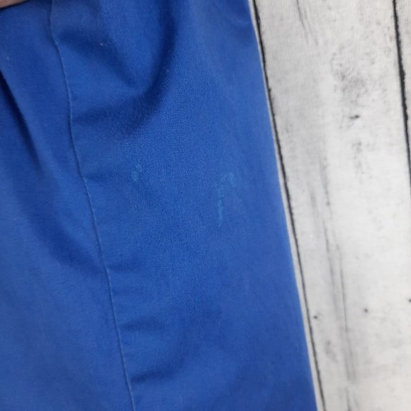 French Connection Jacket Mens Small Blue Shoulder Straps 6 Pockets - Picture 4 of 8